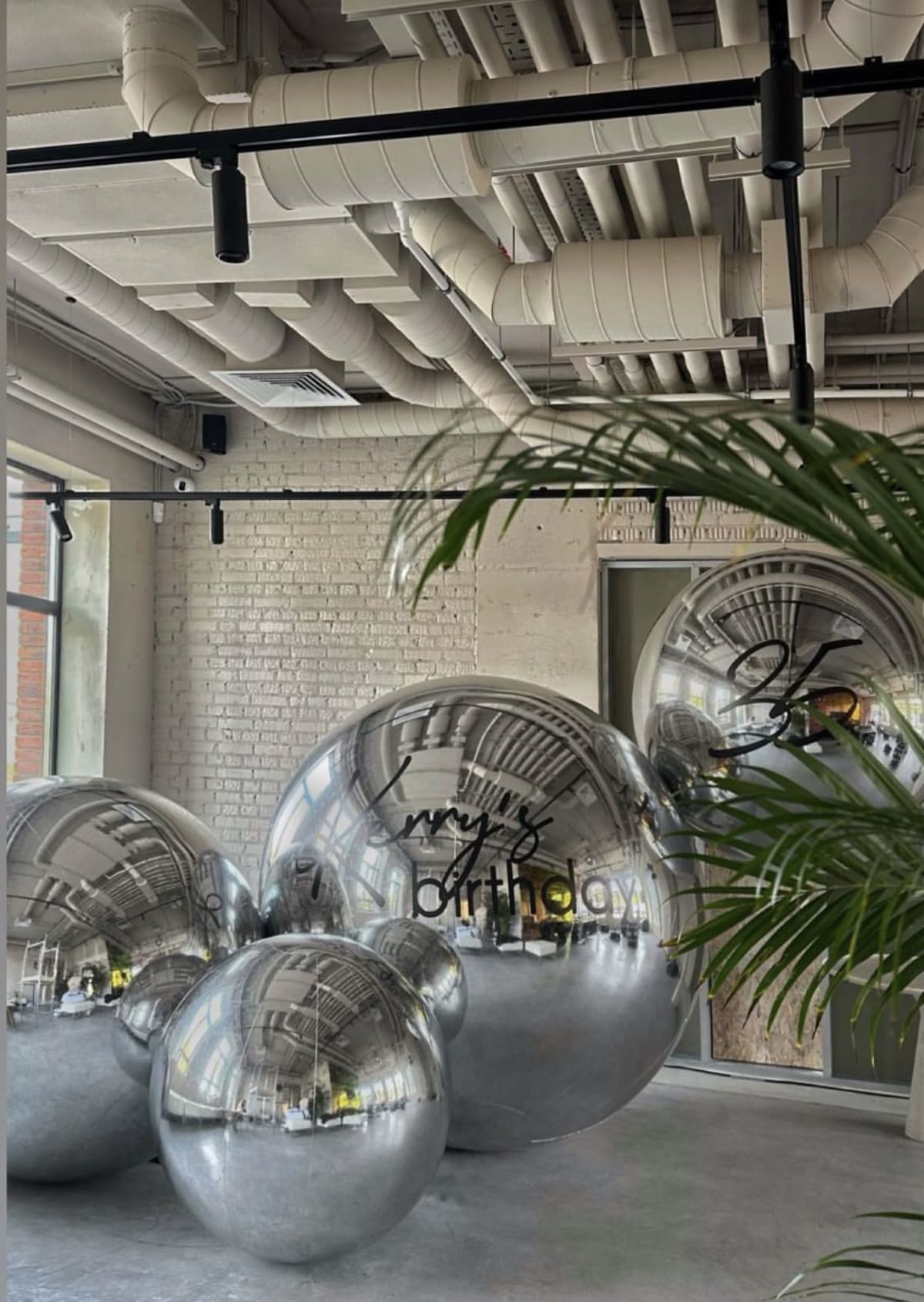 Giant Mirror Ball Set – Iridescent, Gold or Silver