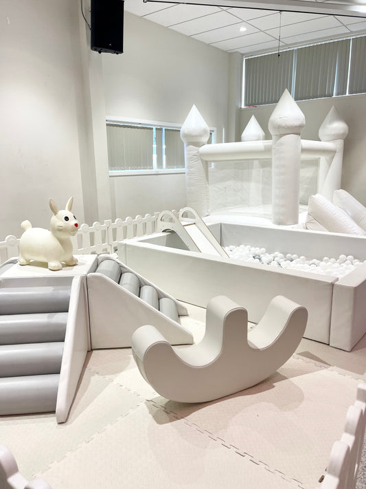 Grey and White Soft Play