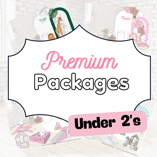 Premium Birthday Package -  Under 2's