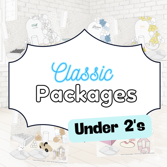 Classic Birthday Package -  Under 2's