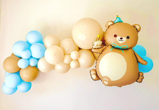 Teddy Bear Balloon Garland