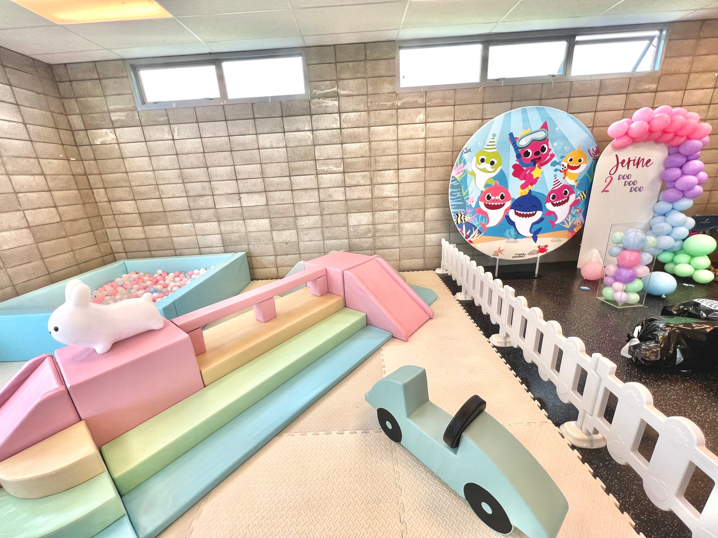 Pastel Soft Play Set