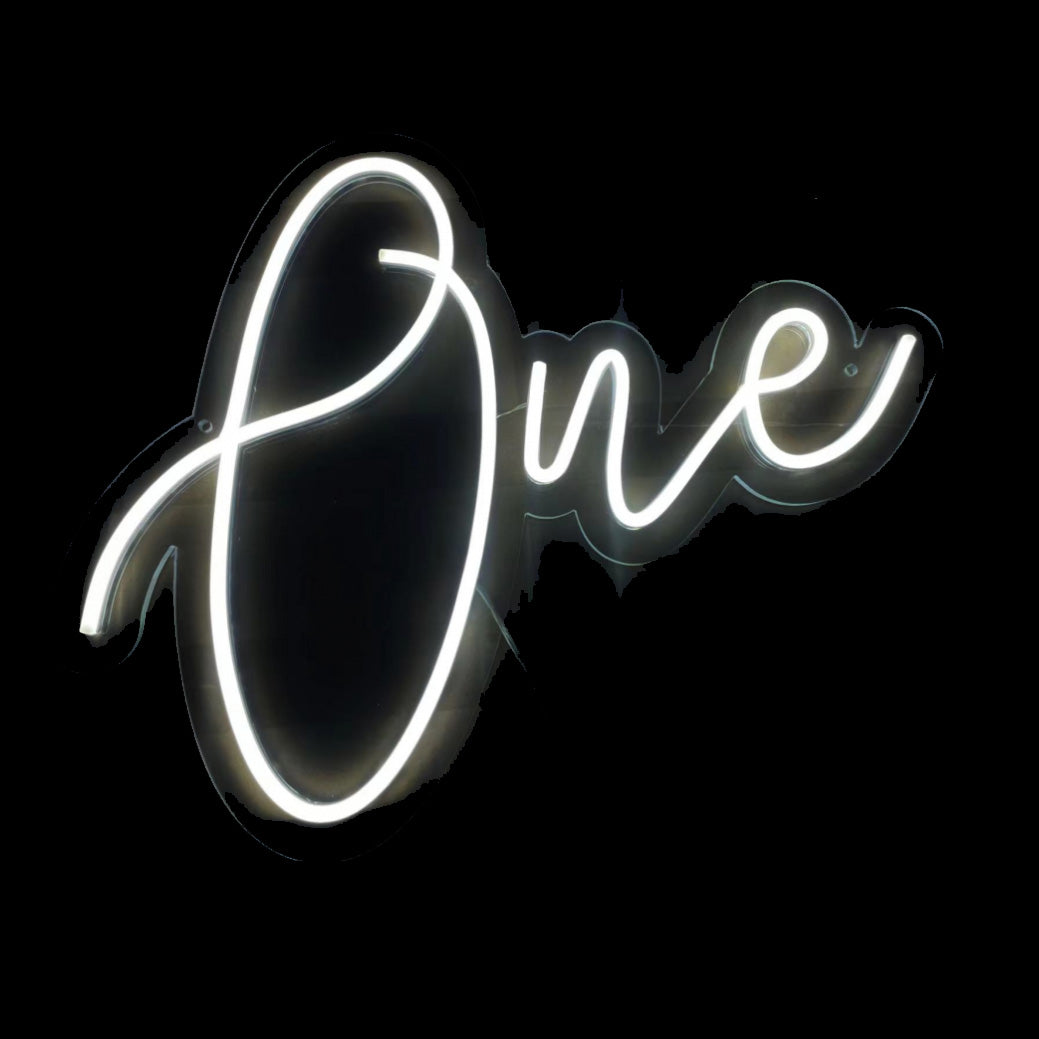 ONE Neon Sign